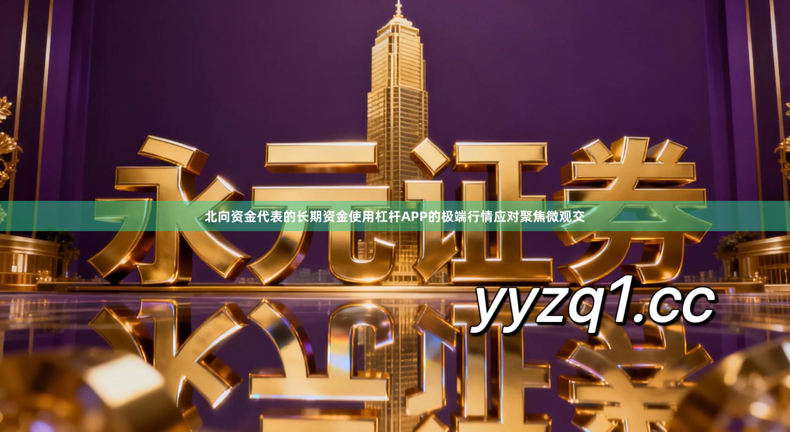 北向资金代表的长期资金使用杠杆APP的极端行情应对聚焦微观交